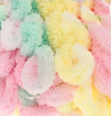 Alize PUFFY COLOR 5862 детская радуга оптом
