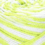 YarnArt MACRAME COTTON Jazzy 1221 салат-белый оптом