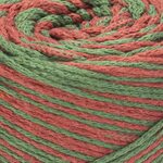 YarnArt MACRAME COTTON Jazzy 1216 терракот-зелень оптом