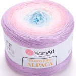 YarnArt FLOWERS ALPACA 405 астра-розовый оптом