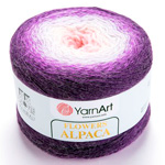 YarnArt FLOWERS ALPACA 427 фиалка-розовый оптом