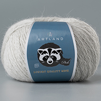 ARTLAND ПУХ НОРКИ 35 св.серый оптом